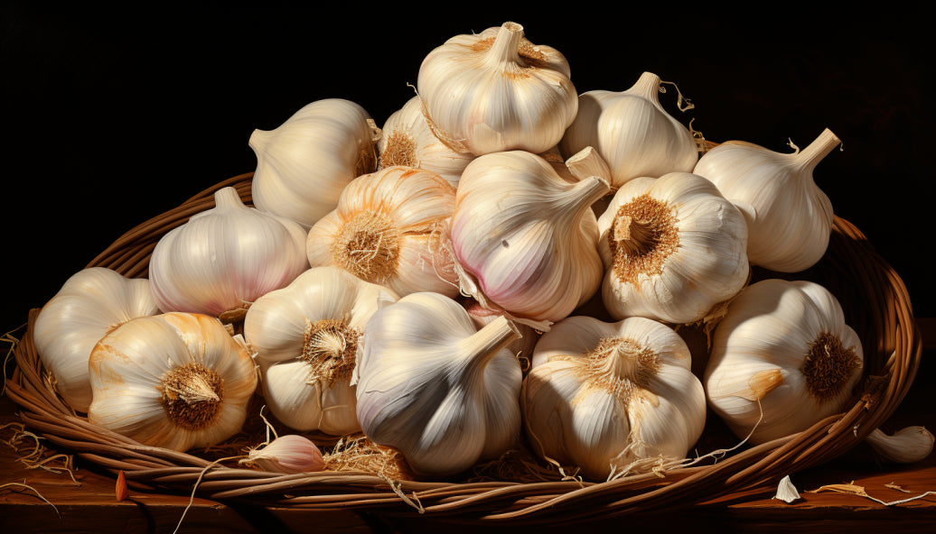 bowl of garlic, garlic hot sauce, hot sauce, garlic