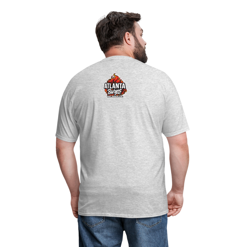 Choose Your Hot Sauce Wisely T Shirt - heather gray